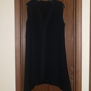 BCBG Black Vneck dress